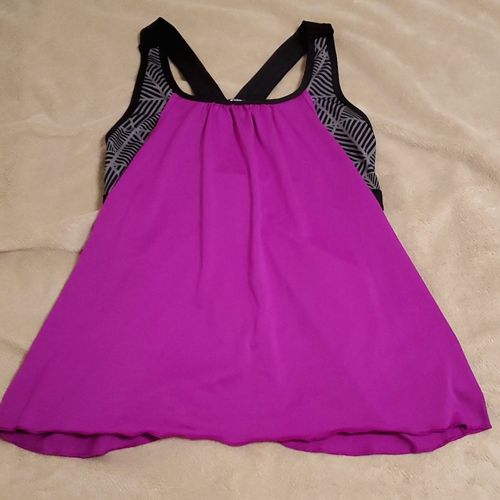 Danskin Now Flowy Sports Bra Top